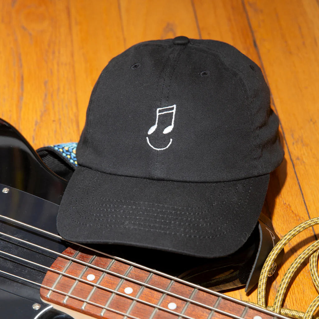 TQL Life Music Cat Dad Hat black The Quiet Life
