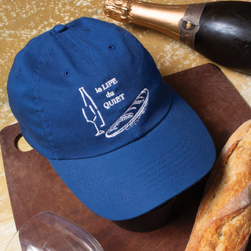 TQL Wine &  Cheese Dad Hat royal The Quiet Life
