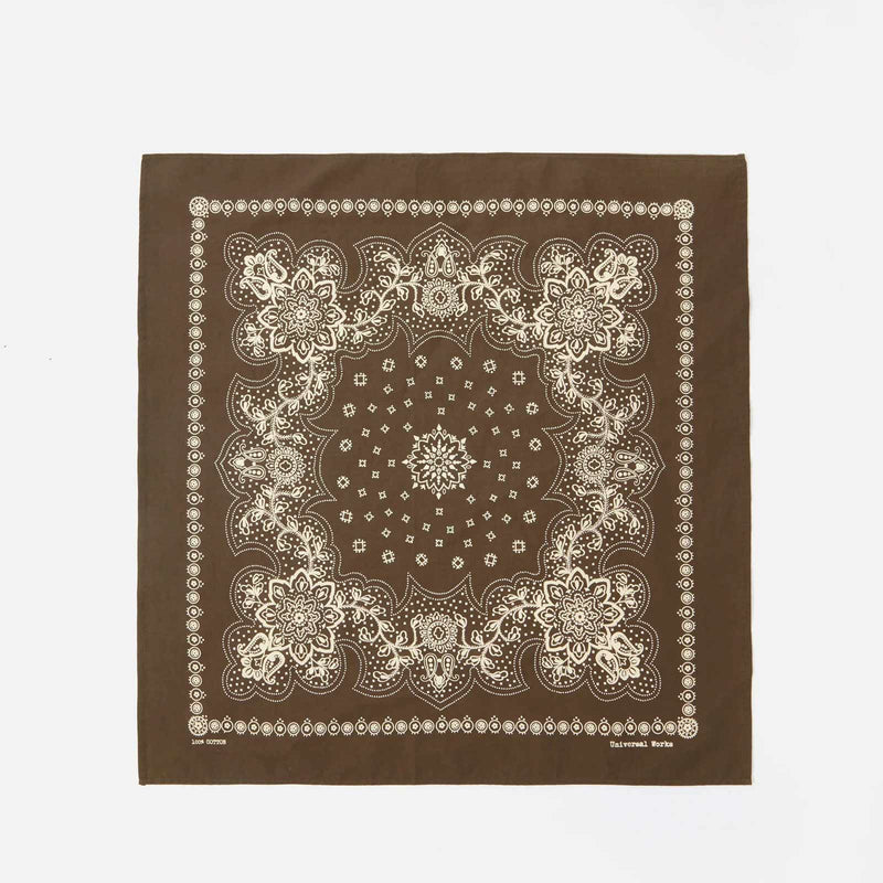 Classic Neckerchief Bandana olive Universal Works