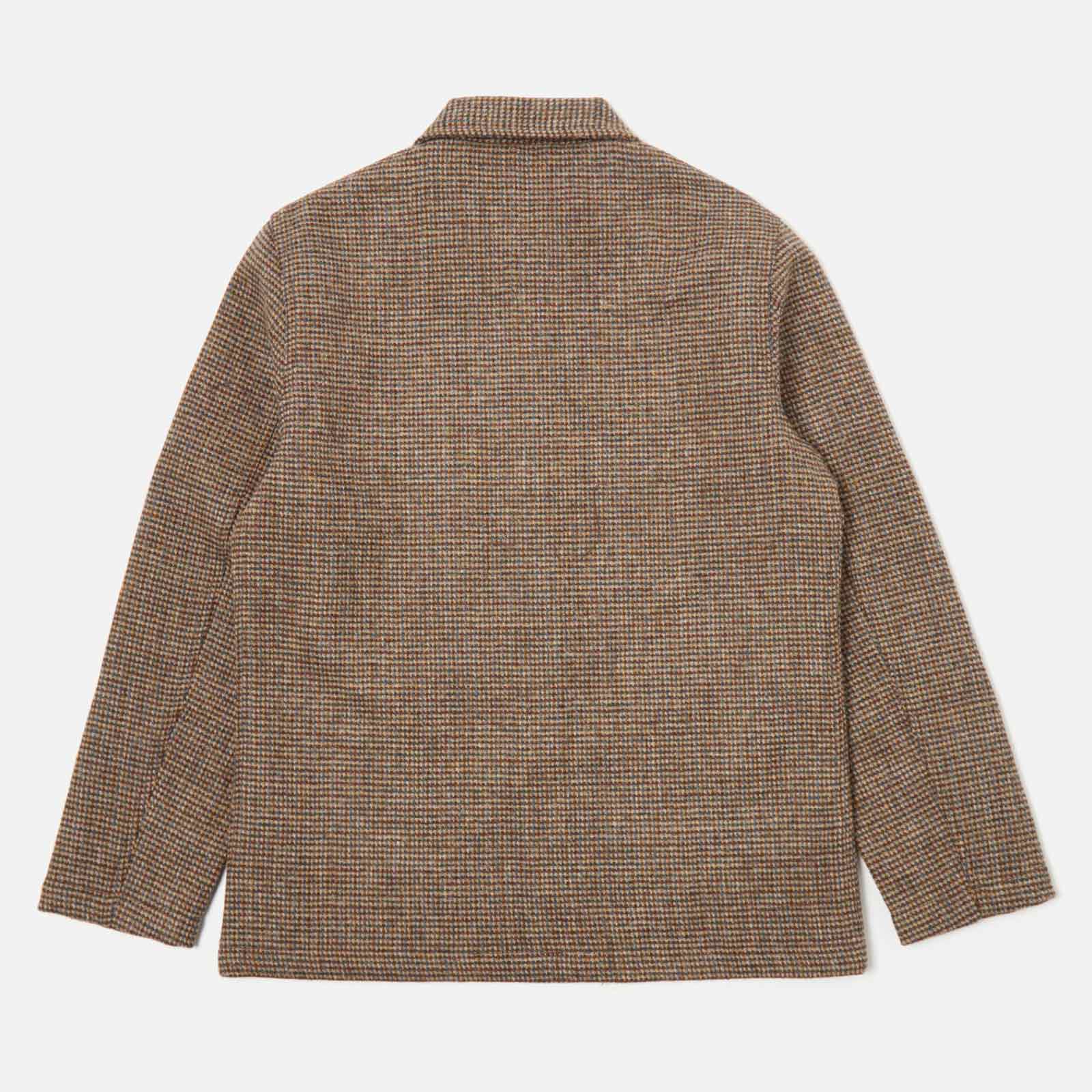 Bakers C Jacket Harris Tweed Plaid brown