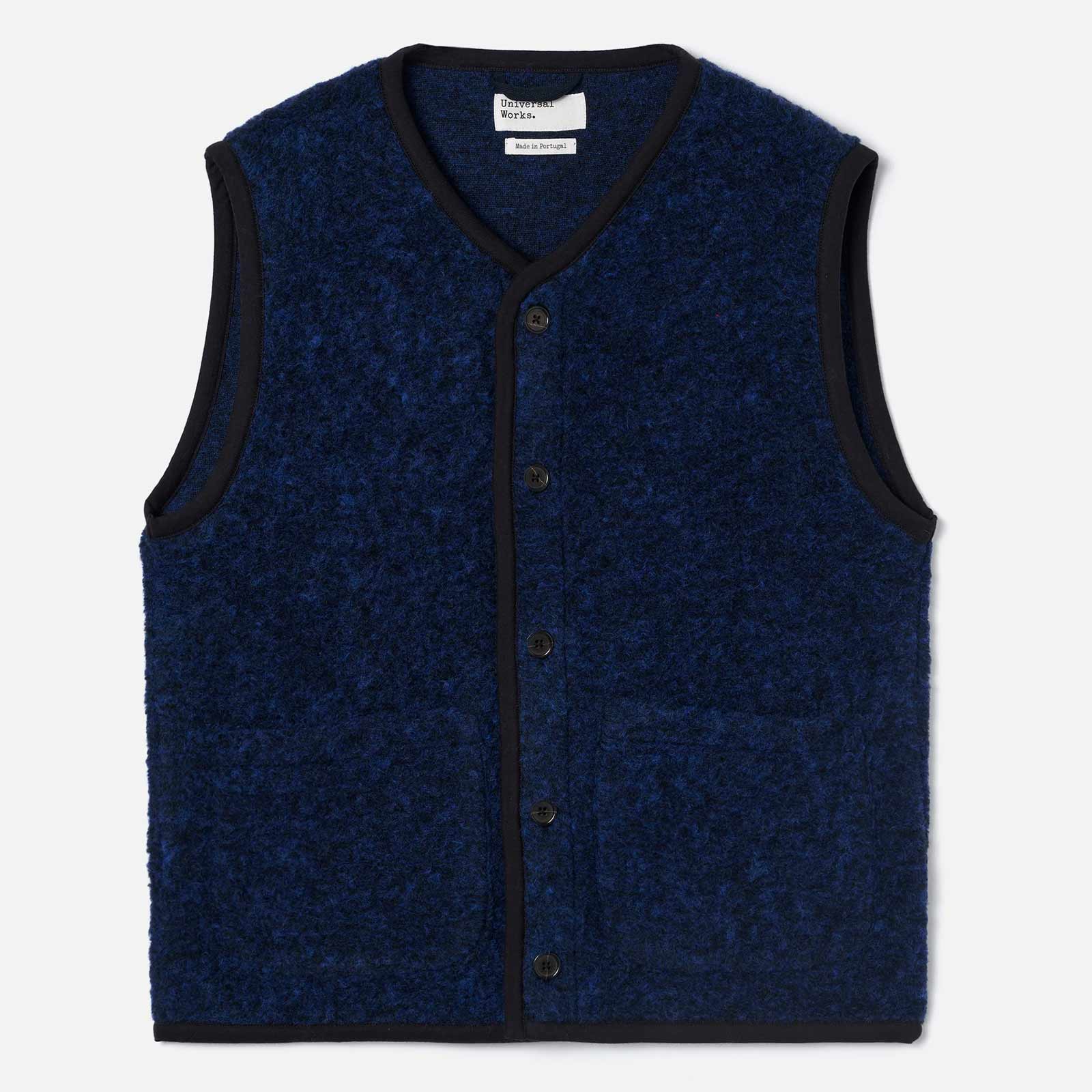 Bouclet Fleece Lancaster Jacket blue