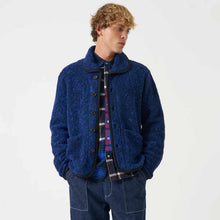 Bouclet Fleece Lancaster Jacket blue