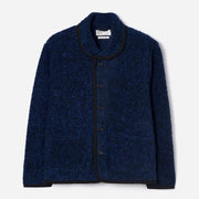 Bouclet Fleece Lancaster Jacket blue