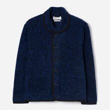 Bouclet Fleece Lancaster Jacket blue