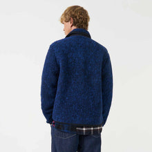 Bouclet Fleece Lancaster Jacket blue