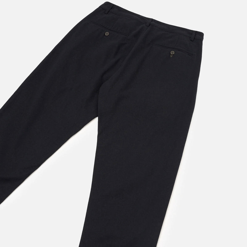 Brushed Moleskin Military Chino black