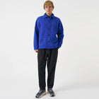 Brushed Moleskin Pleated Track Pant black