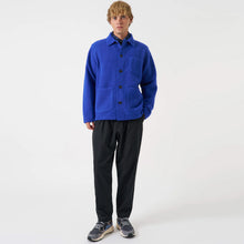 Brushed Moleskin Pleated Track Pant black