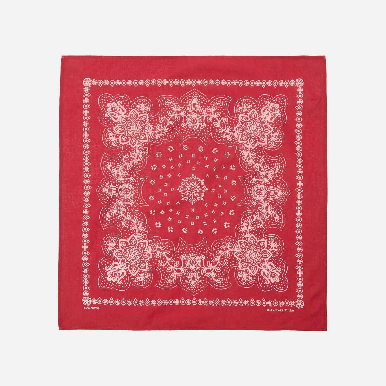 Classic Neckerchief Bandana red Universal Works