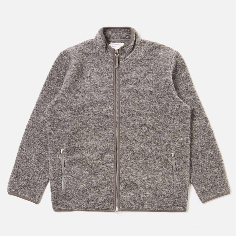 Climbing Jacket Teddy Fleece grey