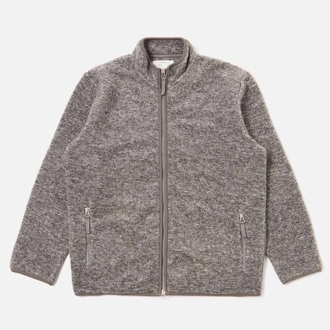 Climbing Jacket Teddy Fleece grey