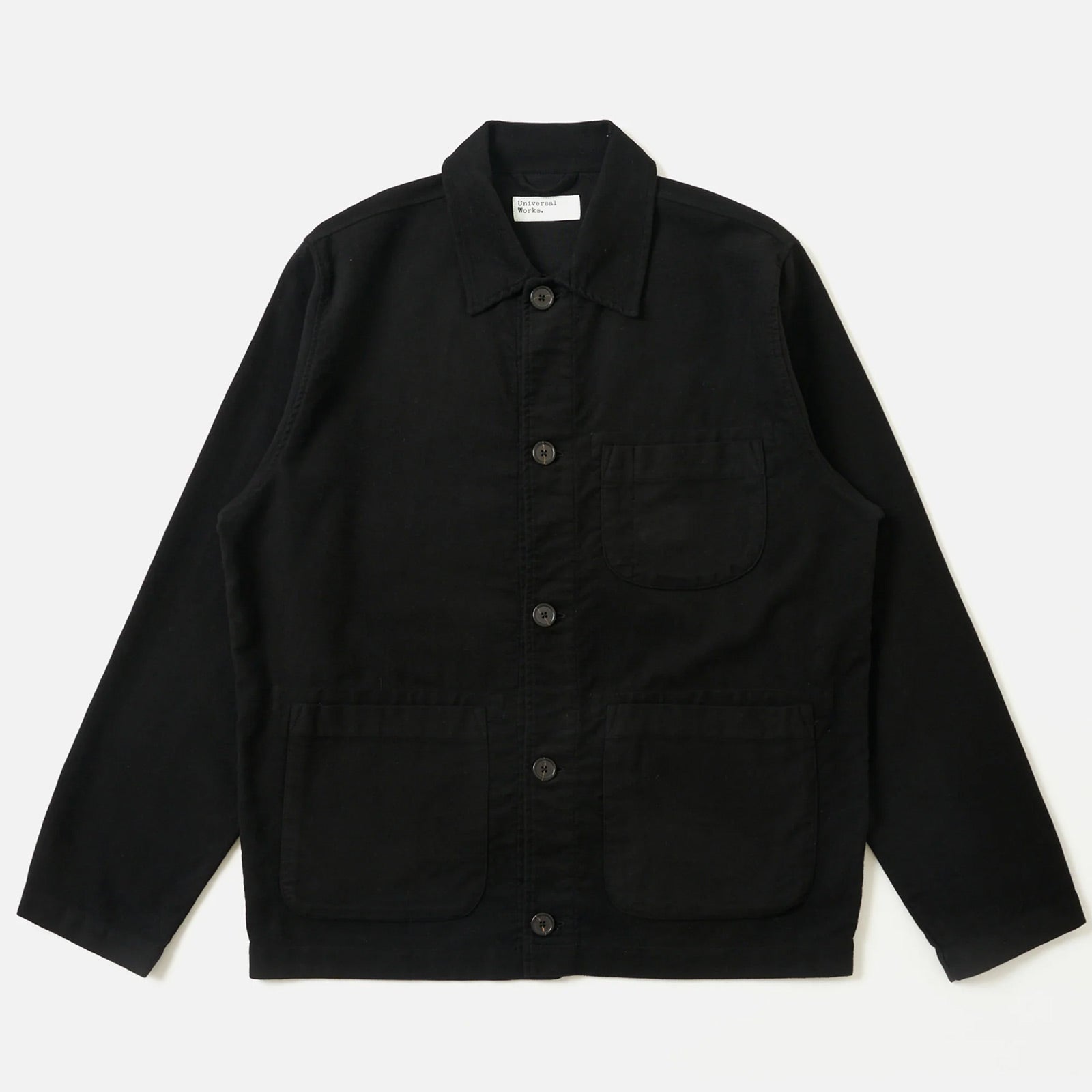 Comfort Moleskin Field Jacket black Universal Works