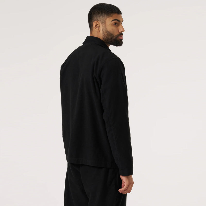 Comfort Moleskin Field Jacket black Universal Works