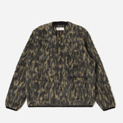 Dolce Fleece Cardigan charcoal Universal Works