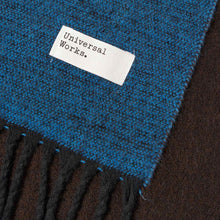 Double Sided Scarf lt Blue/brown Universal Works