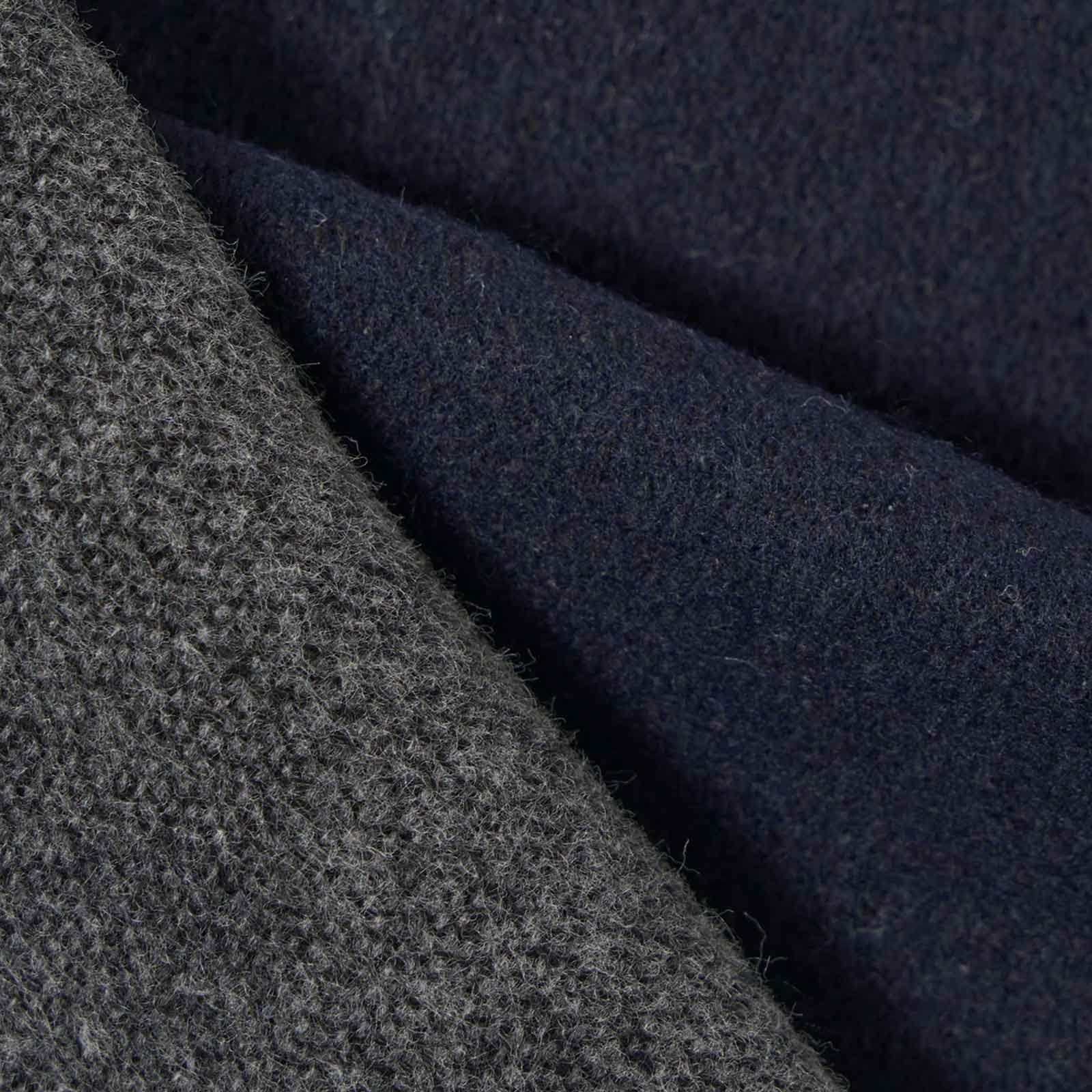 Double Sided Scarf navy/mid grey Universal Works