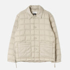 Down Cardigan Nylon Soft Shell ice grey