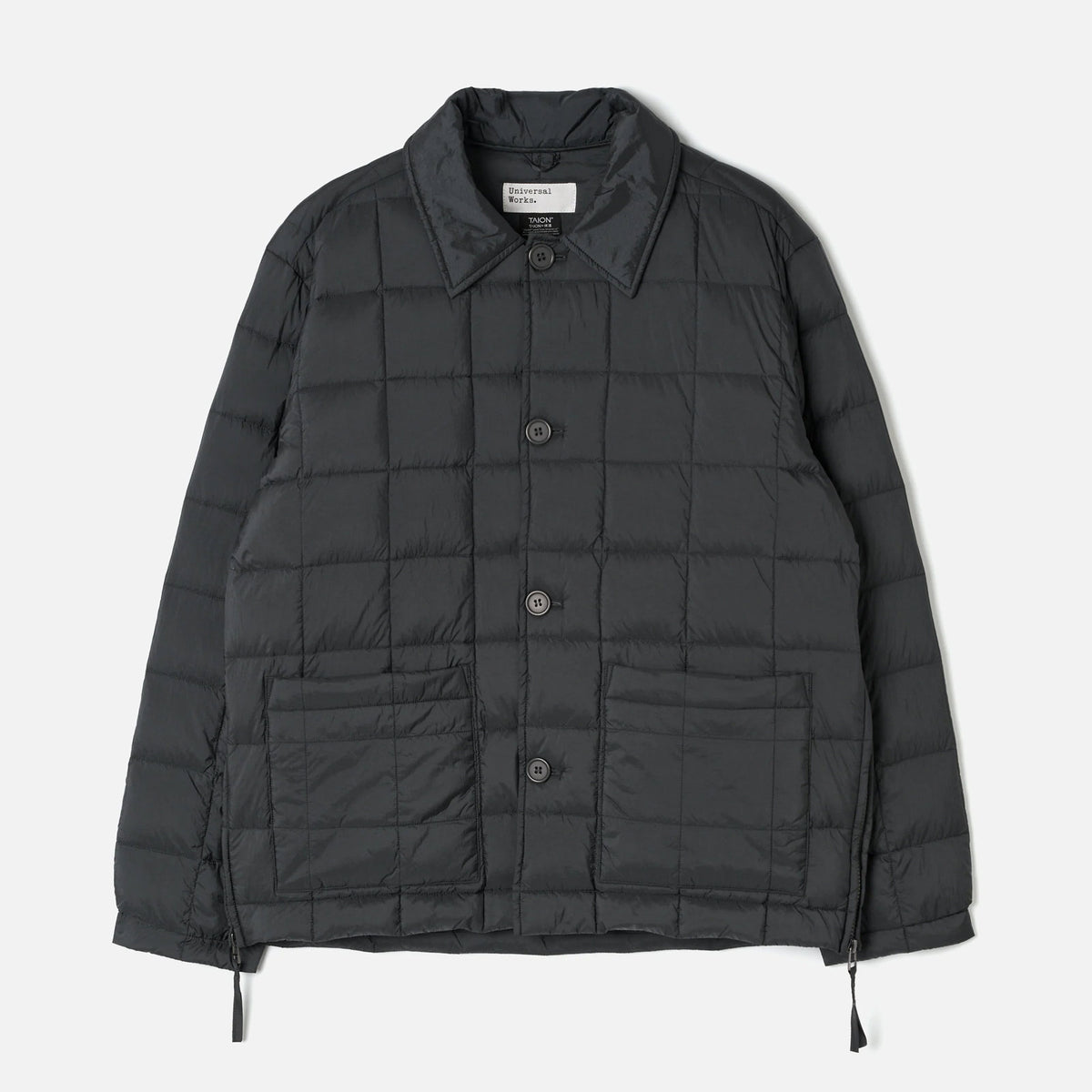 Down Rams Jacket Nylon Soft Shell charcoal
