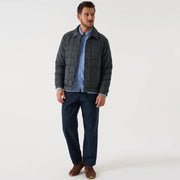 Down Rams Jacket Nylon Soft Shell charcoal