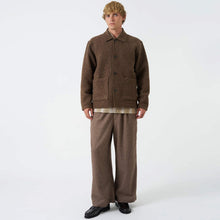 Gillespie Pant Herringbone Wool brown