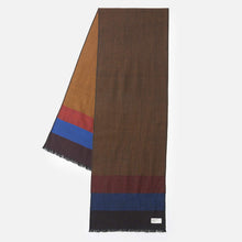 Himalayan Reversible Wool Scarf brown