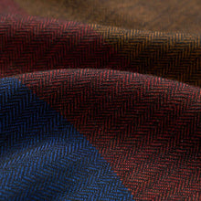 Himalayan Reversible Wool Scarf brown