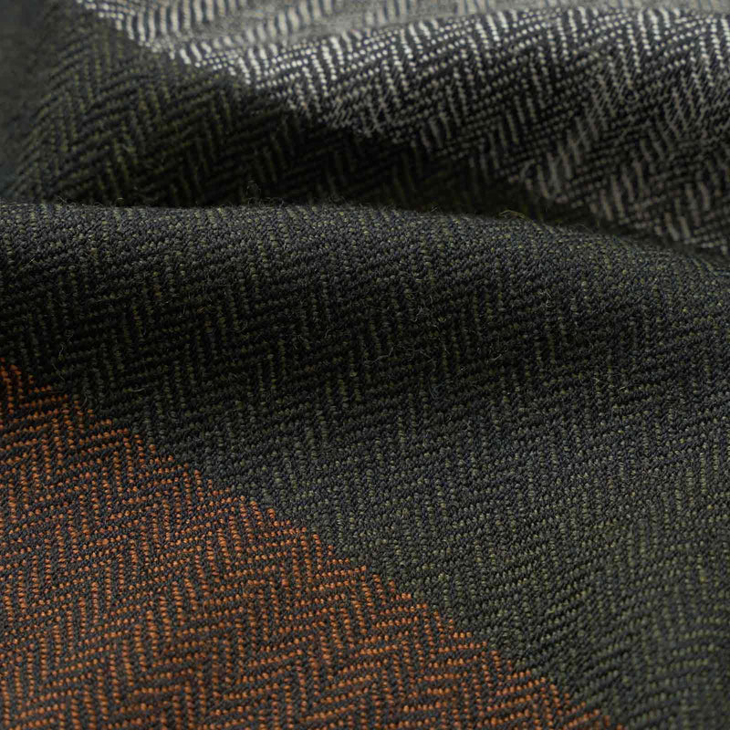 Himalayan Reversible Wool Scarf grey