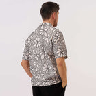 Kantha Flower Road Trip Shirt ecru/black Universal Works