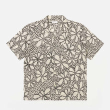 Kantha Flower Road Trip Shirt ecru/black Universal Works