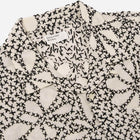 Kantha Flower Road Trip Shirt ecru/black Universal Works