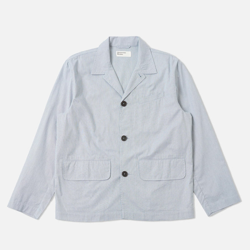 Kennedy Stripe Franck Jacket navy Universal Works