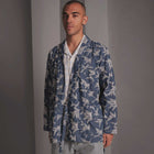 Kyoto Work Jacket Summer Jungle Cotton indigo