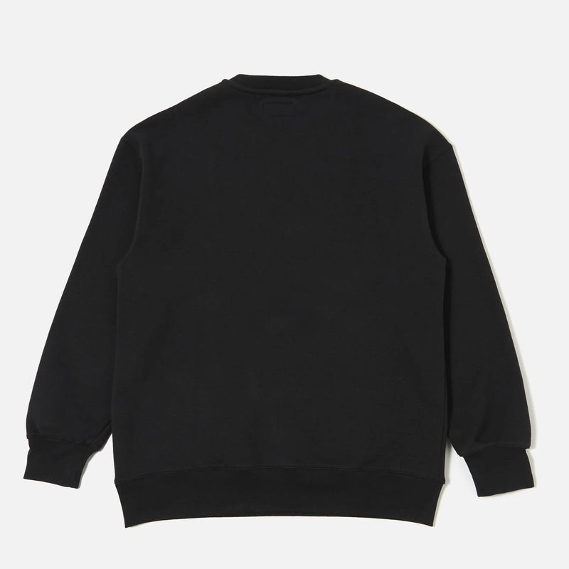 Loose Sweatshirt Blend Jersey black Universal Works