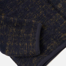 Marble Fleece Cardigan navy Universal Works
