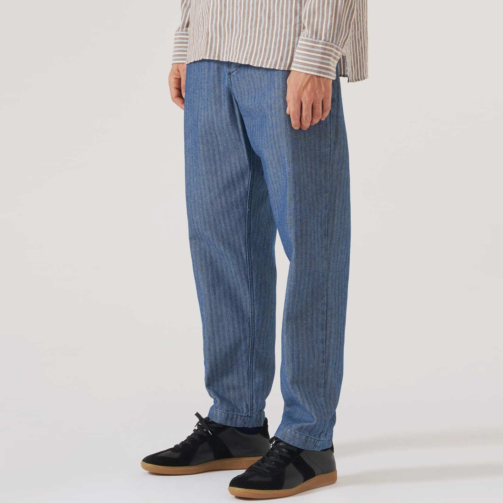 Military Herringbone Denim Chino indigo Universal Works
