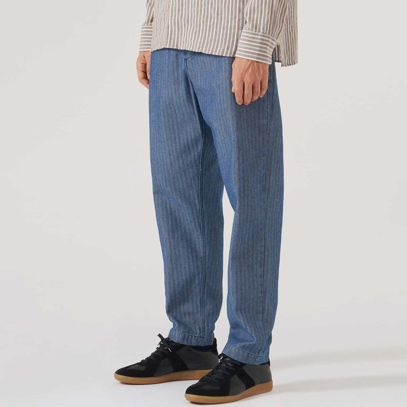 Military Herringbone Denim Chino indigo Universal Works
