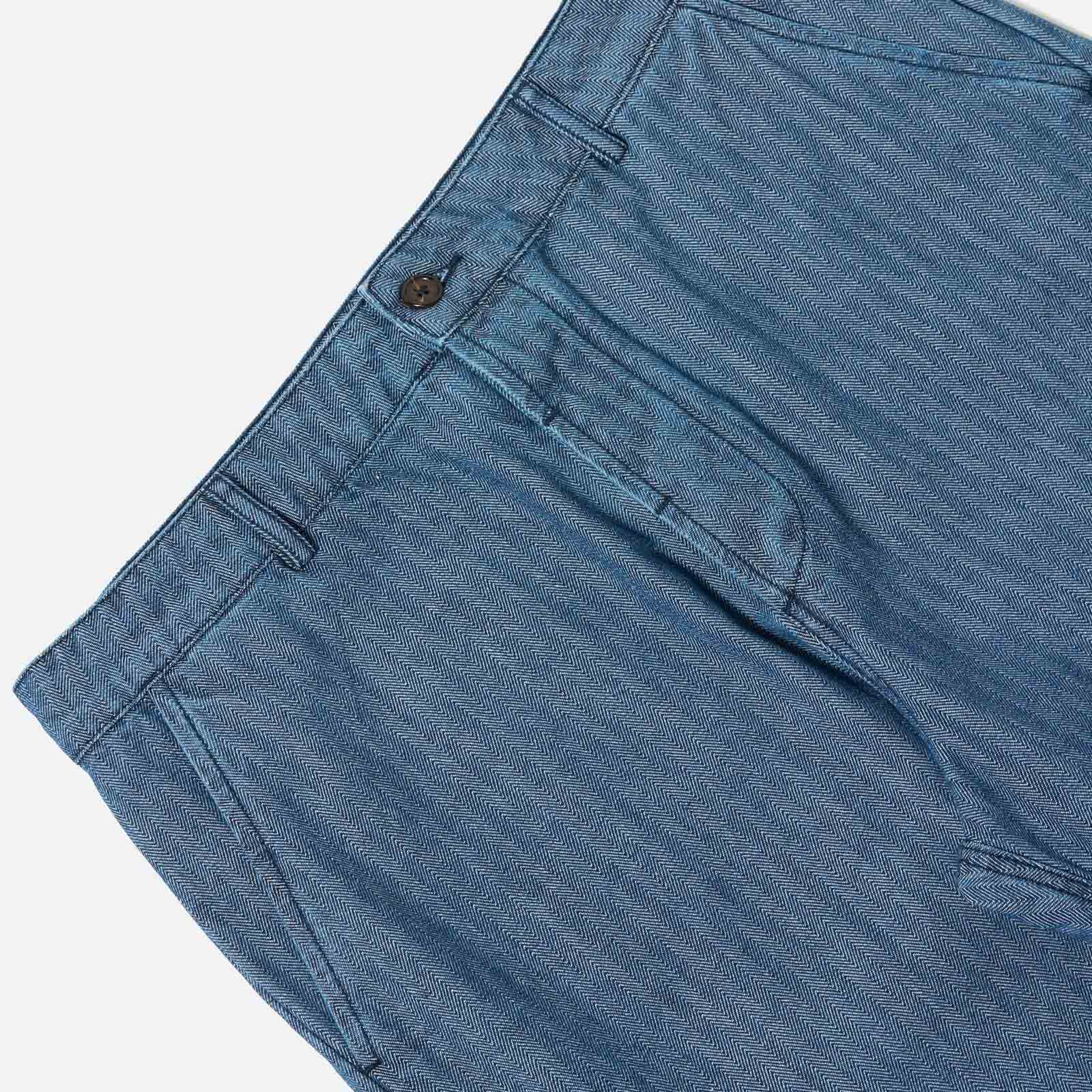 Military Herringbone Denim Chino indigo Universal Works