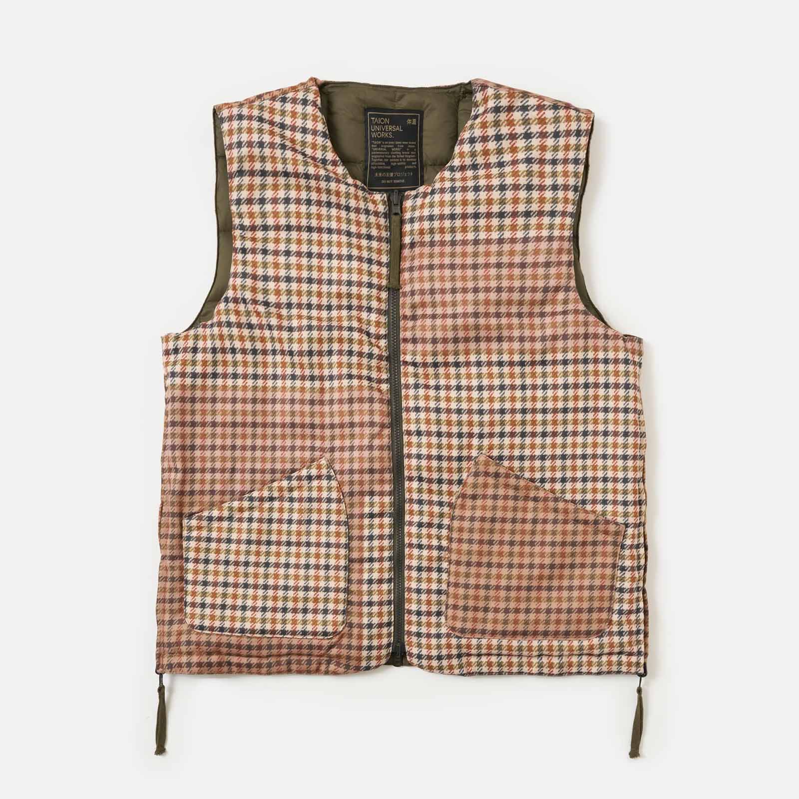 Military Line Vest dark olive Universal Works