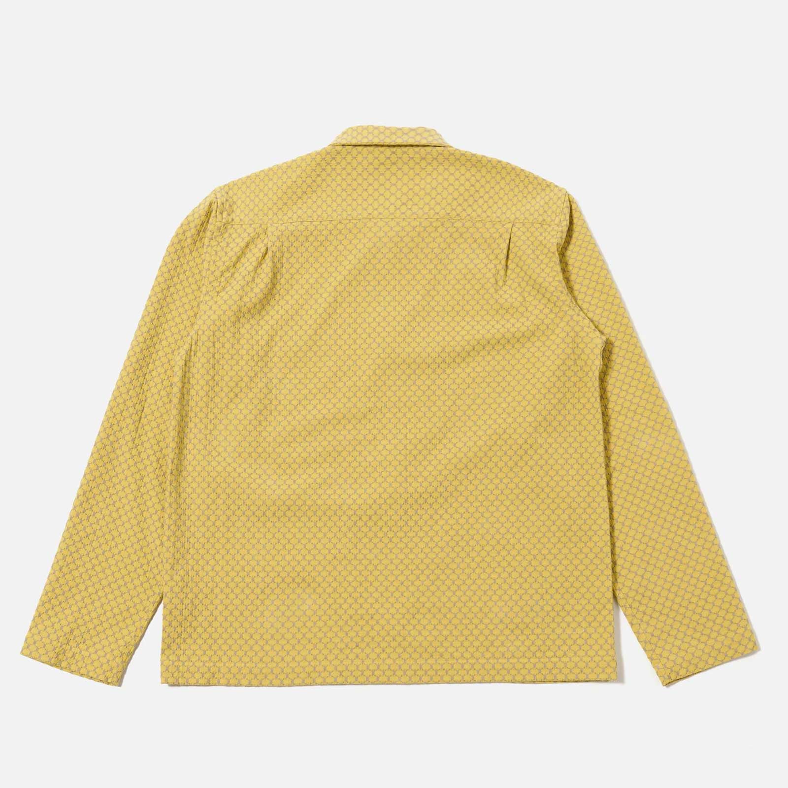 Mykonos Cotton Zip Shirt yellow Universal Works