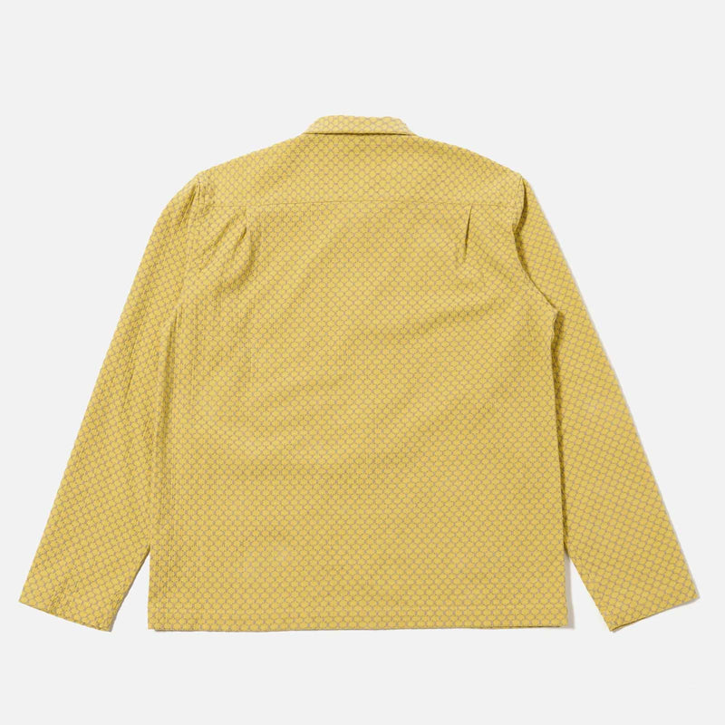 Mykonos Cotton Zip Shirt yellow Universal Works