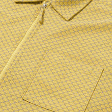 Mykonos Cotton Zip Shirt yellow Universal Works