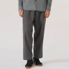 Oxford Houndstooth Wool Mix Pant charcoal Universal Works