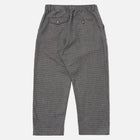 Oxford Houndstooth Wool Mix Pant charcoal Universal Works