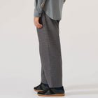 Oxford Houndstooth Wool Mix Pant charcoal Universal Works