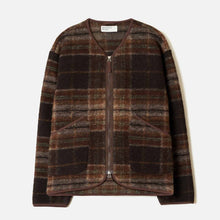 Pino Wool Fleece Military Liner Jacket brown