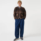 Pino Wool Fleece Military Liner Jacket brown