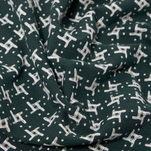 Rhodes 8 Cotton Road Shirt green/white Universal Works
