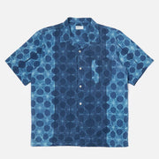 Road Shirt Needle Tye N Dye indigo