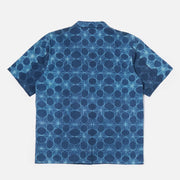 Road Shirt Needle Tye N Dye indigo