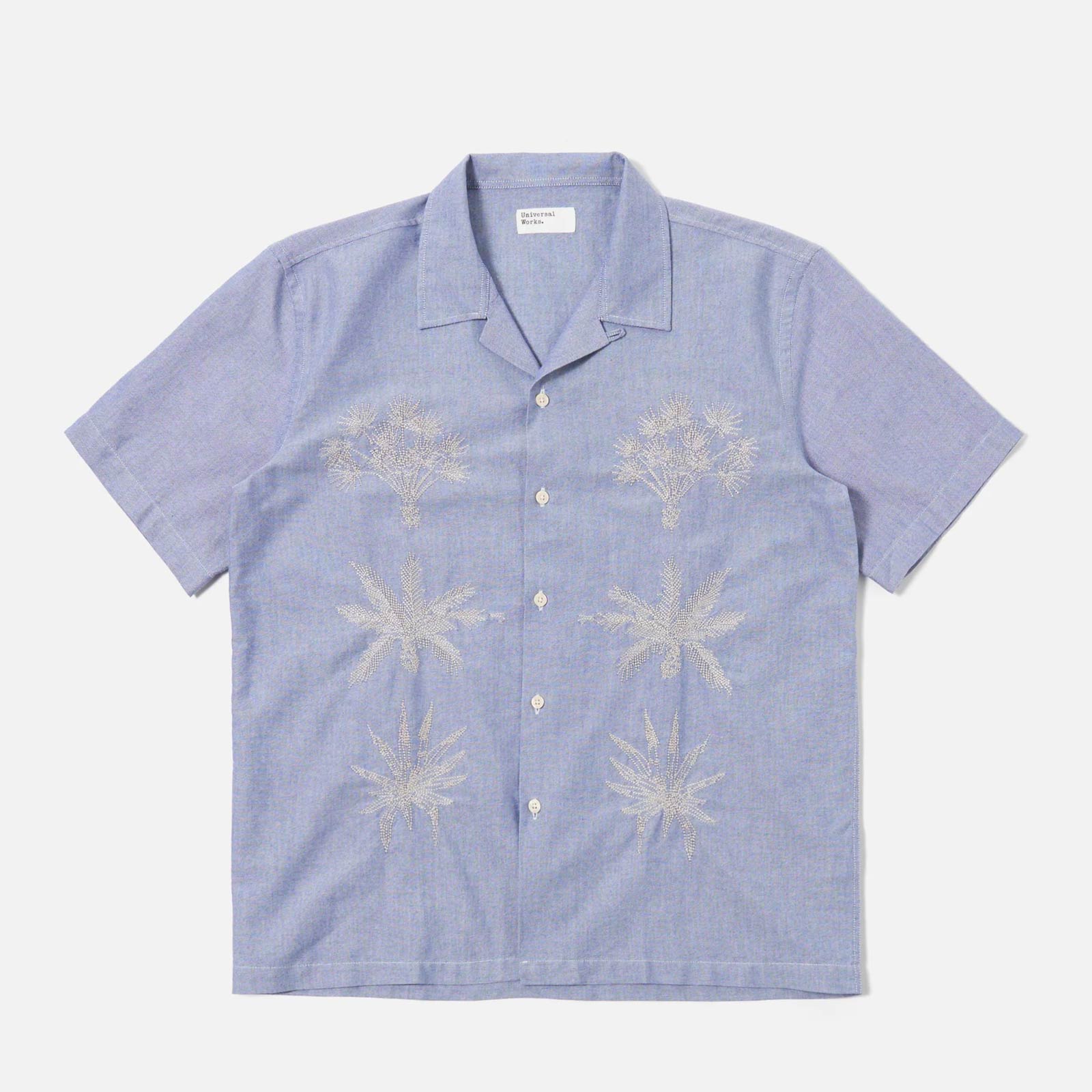Road Trip Oxford Shirt blue Universal Works